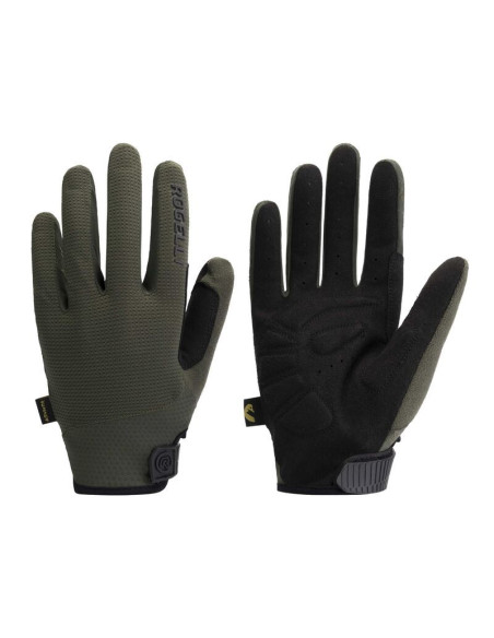 Rogelli rękawiczki mtb advntr gel zielone 2xl