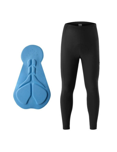 Rockbros spodnie rowerowe ocieplane czarne 2xl