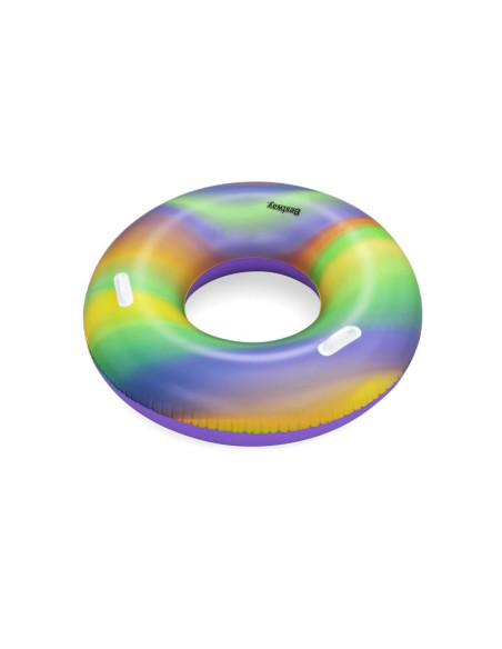 Koło dmuchane bestway 36352 rainbow swim tube