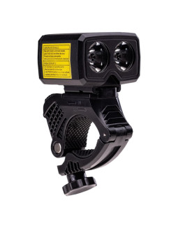 Lampka rowerowa oświetlenie wall-e