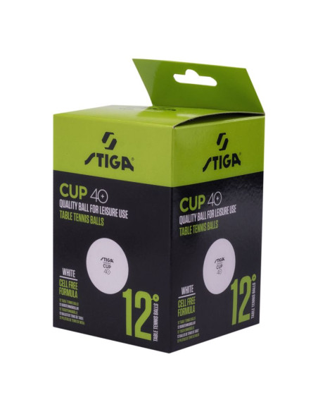 Piłeczki do tenisa stołowego stiga ball cup 12-pack