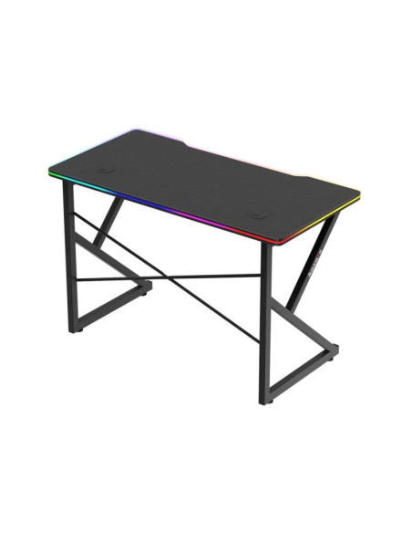 Biurko gamingowe huzaro hero 1.7 rgb black