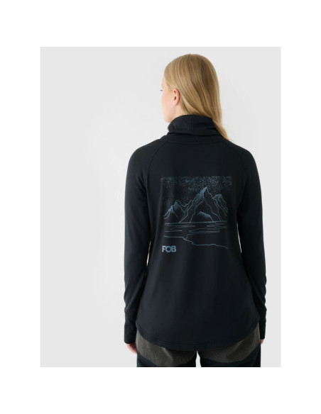 Bielizna termiczna drapana (góra) damska 4f 4fwaw24ubruf073-21s