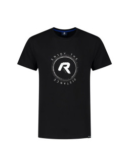 Rogelli t-shirt męski graphic czarny l