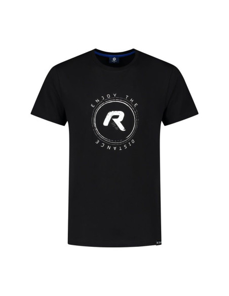Rogelli t-shirt męski graphic czarny l