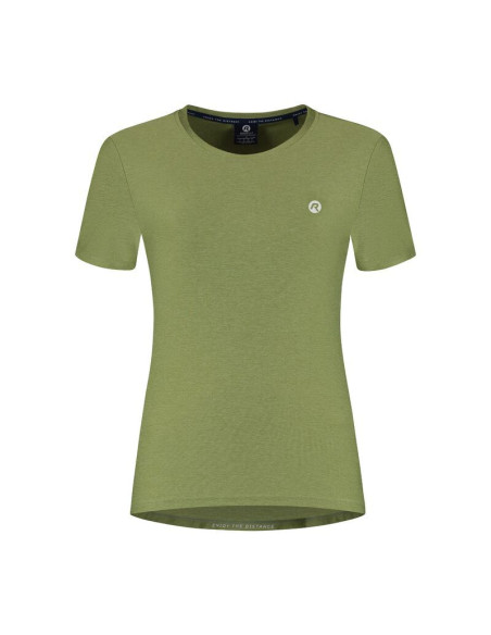 Rogelli koszulka damska d/b essential zielona 2xl