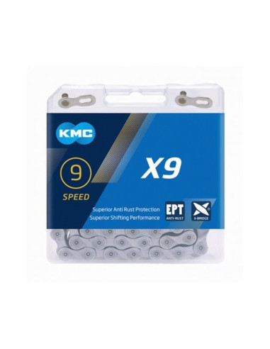 Kmc łańcuch x9 114 ogniw ept box