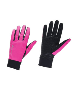 Rogelli rękawiczki damskie laval różowe s