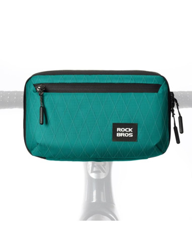 Rockbros torba na kierownicę rowerową 2,1l nieb