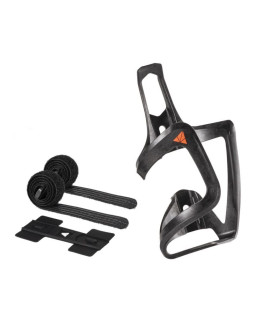 Granite carbon koszyk na bidon z paskami aux