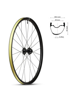 Wtb koło czr i23x700 przód 100x12 24 6 śrub