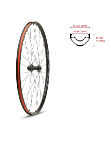 Wtb koło proterra i23x700x tył 142x12 28 6 śrub sr