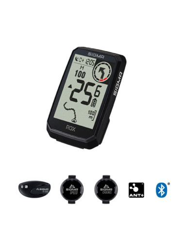 Sigma licznik rox 4.0 endurance sensor set czarny
