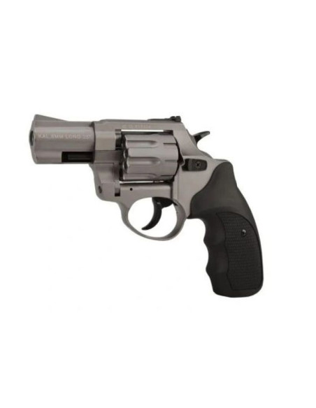 Rewolwer hukowy alarmowo sygnałowy zoraki r1-k6l bas lufa 2,5" kal. .22 long blank tytanowy (r1256gtp-bas)