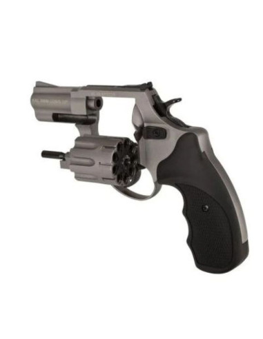 Rewolwer hukowy alarmowo sygnałowy zoraki r1-k6l bas lufa 2,5" kal. .22 long blank tytanowy (r1256gtp-bas)