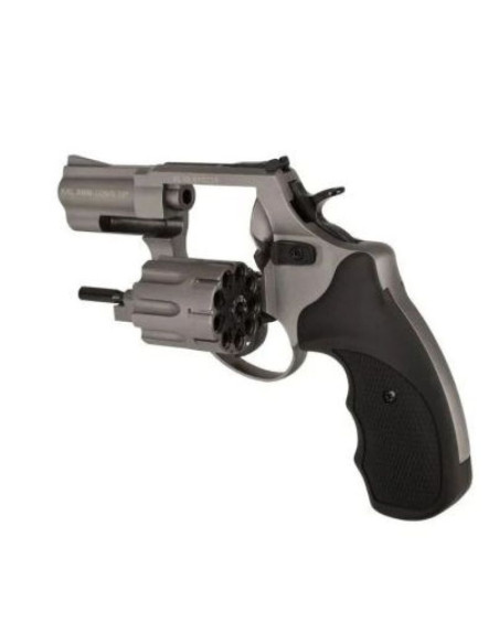 Rewolwer hukowy alarmowo sygnałowy zoraki r1-k6l bas lufa 2,5" kal. .22 long blank tytanowy (r1256gtp-bas)