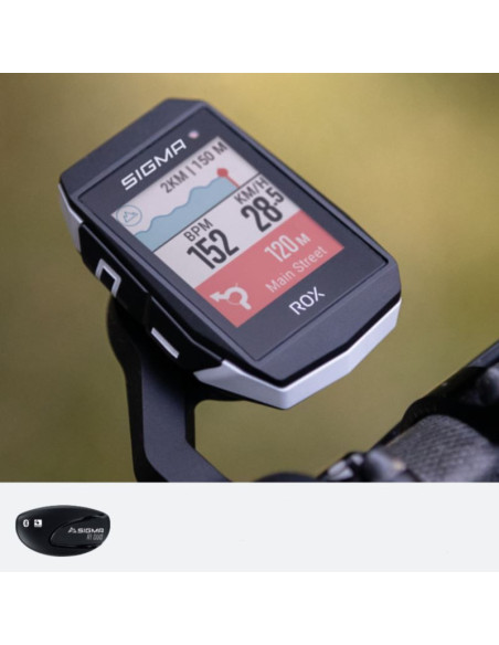Sigma licznik rox 11.1 evo biały hr set