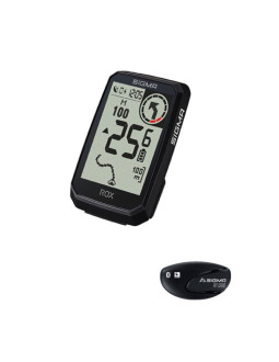 Sigma licznik rox 4.0 endurance hr set czarny