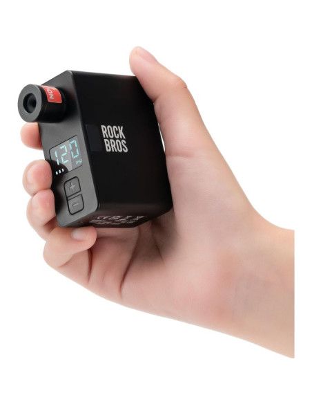 Rockbros pompka elektryczna mini as1 pro 120 psi
