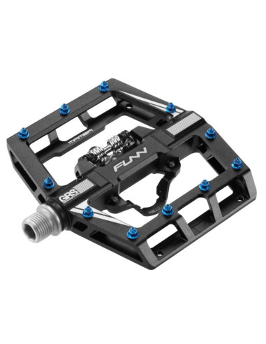 Funn pedały mamba jednostronne czarne