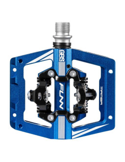 Funn pedały mamba s jednostronne niebieskie
