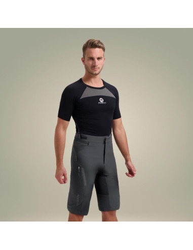 Rogelli bermudy rowerowe mtb advntr dst szare 3xl