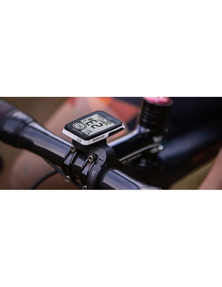 Sigma licznik rox 2.0 top mount set biały