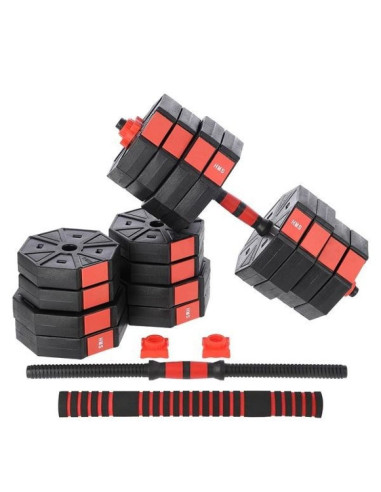 Sztangielka kompozytowa hms sgc40 40kg + sztanga