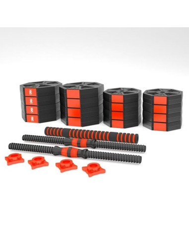 Sztangielka kompozytowa hms sgc40 40kg + sztanga