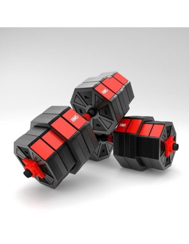 Sztangielka kompozytowa hms sgc40 40kg + sztanga