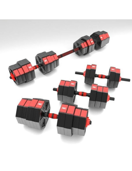 Sztangielka kompozytowa hms sgc40 40kg + sztanga