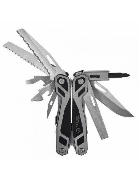 Multitool azymut trohon - 12 narzędzi +8 bitów +kabura (h-p2010121)
