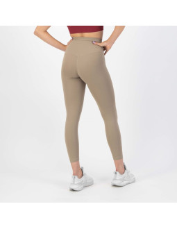 Rogelli legginsy damskie felicity beżowe s 2