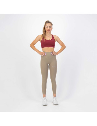 Rogelli legginsy damskie felicity beżowe s