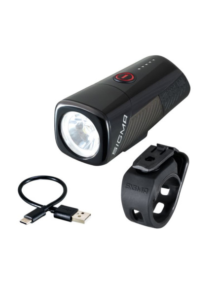 Sigma lampka przednia buster 400 fl czarna