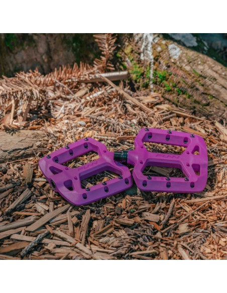 Funn pedały taipan purpurowe