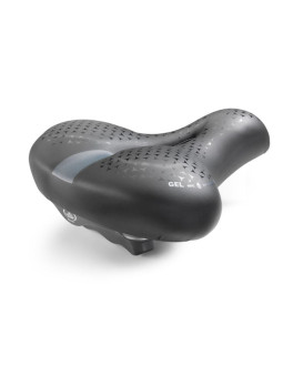 Siodełko paradise żel czarne stal