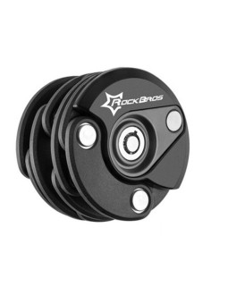 Rockbros zapięcie rowerowe składane czarne wl798bk
