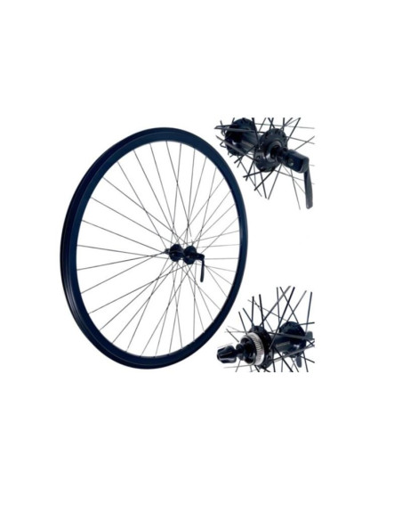 Koło 27,5'' przód 25 mm center qr shim o-cz./p-cz.