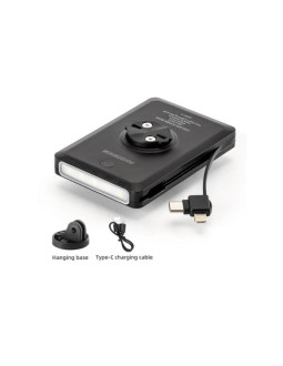 Rockbros lampka rowerowa 5000mah ładowanie typ c