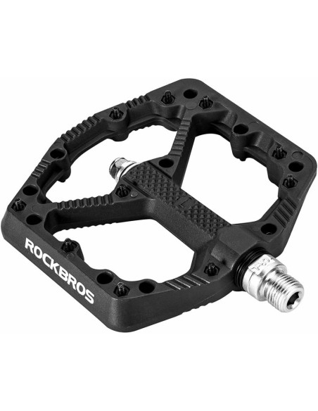 Rockbros pedały rowerowe nylon czarne 2021-12abk