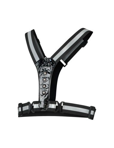 Rogelli kamizelka odblaskowa led czarna