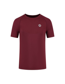 Rogelli koszulka do biegania essential bordowa 2xl