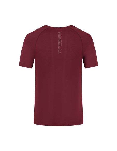 Rogelli koszulka do biegania essential bordowa 2xl