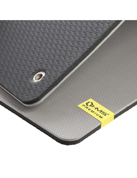 Mata fitness klubowa z otworami szara hms premium mfk07