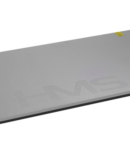 Mata fitness klubowa z otworami hms mfk01 gray-black