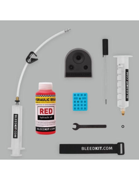 Zestaw do odpowietrzania premium red shimano