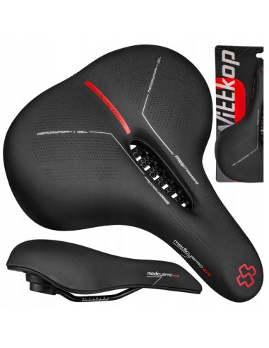 Siodełko rowerowe wittkop medicus proevo 3.0 (city)