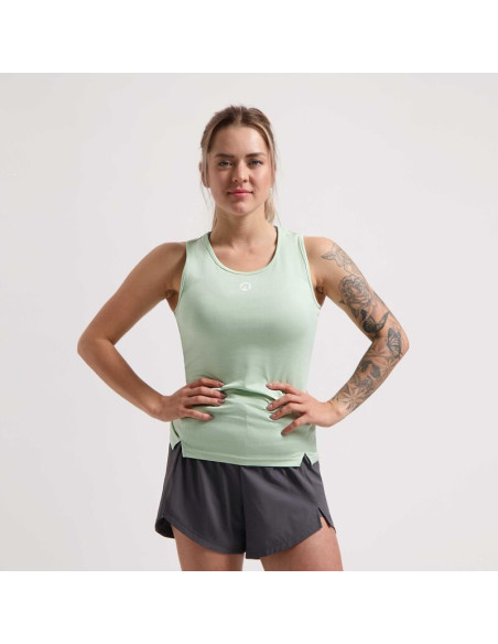 Rogelli bezrękawnik do biegania aya miętowy l