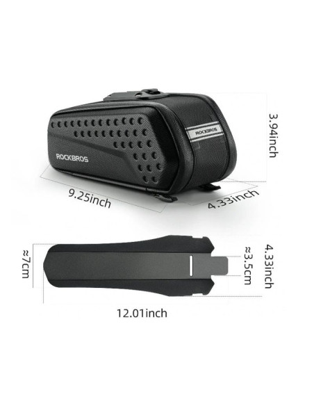 Rockbros torba rowerowa podsiodłowa z błotnikiem